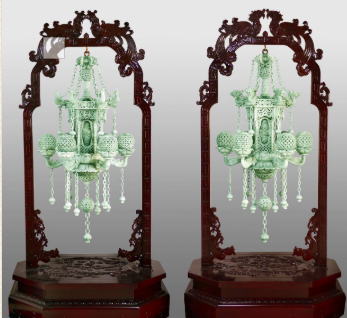 《龙凤呈祥大宫灯》